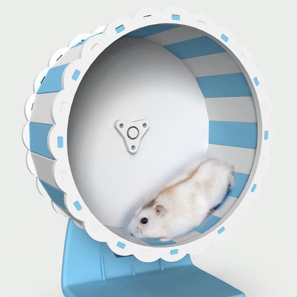 

small animal supplies 1pc hamster running disc toy silent rotatory jogging wheel pet sports toys exercise accessories