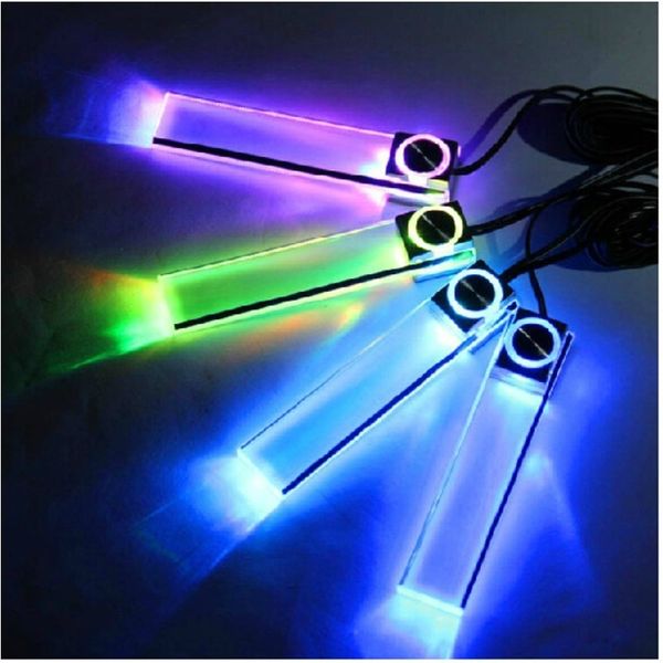 

refitting the atmosphere lamp of automobile led interior decoration