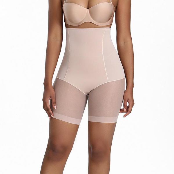 Damen-Shaper, Damen-Shapewear, Bauchkontrolle, elastisch, hohe Taille, Trainer, Body Shaper, BuLifter, Shorts, nahtlos, schlankeres Höschen, Korsett, Bodysui