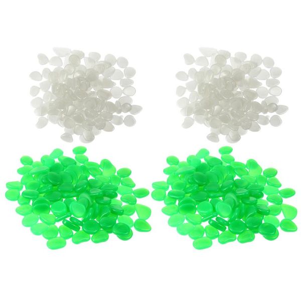 

garden decorations 200pcs luminous stone fish tank rocks decor pebbles stones