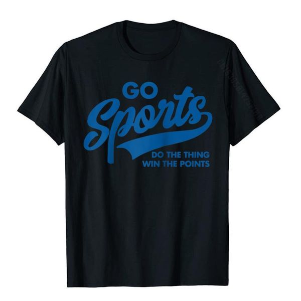 

men's t-shirts go sports do the thing win points funny blue text raglan baseball tee t shirt prevalent cotton hip hop group men, White;black
