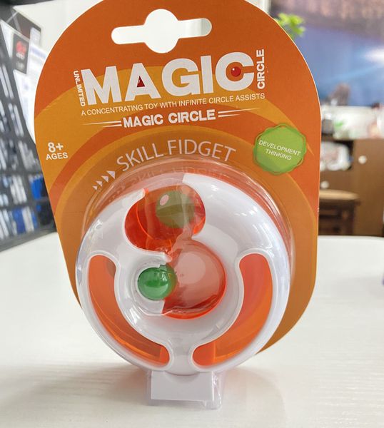 

loopy looper flow decompression toy- pop it fidget the original marble hand spinner- skill child
