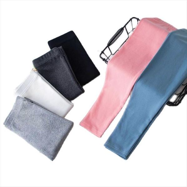 

vidmid girls pants childrens spring cotton leggings p4414, Blue