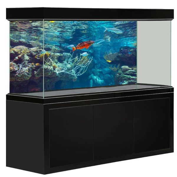 

decorations [jq-0001] fish tank background high-definition ocean series aquarium decoration sticker support picture and size customization
