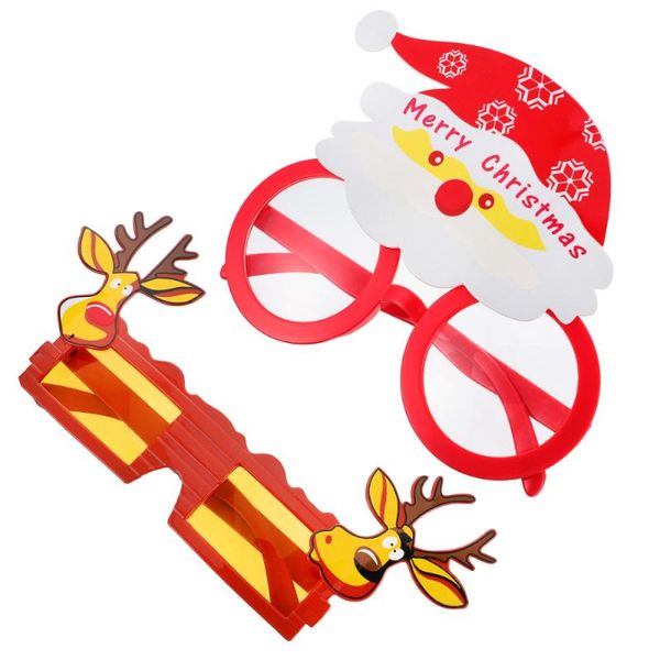 

party masks 2pcs funny eyeglass prime durable sturdy glasses for christmas home kids