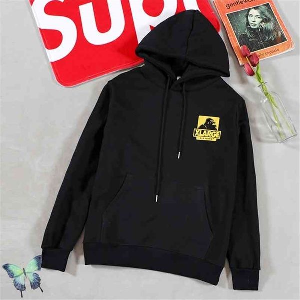 

fr2 hoodies sweatshirts men women rabbits two #fr2 fleece hoody fast 210420, Black