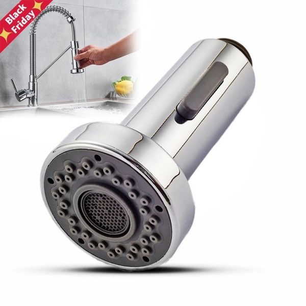 

dual function kitchen sprayer head chrome replace spout for faucet stream faucets