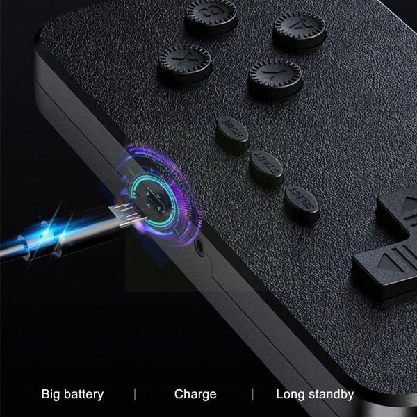 

portable game players classic av hd output retro video console built-in nes remote gift 8-bit stick 620 control tv wireless boy dual ch a3x9