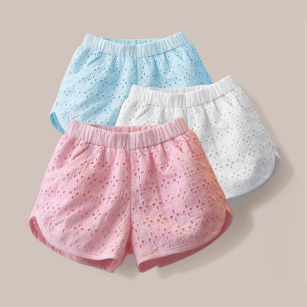 

shorts 2021 summer girls fashion cotton three colors, Black