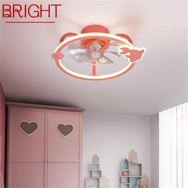 

ceiling fans bright modern cartoon fan with lights remote control led lighting for home children bedroom