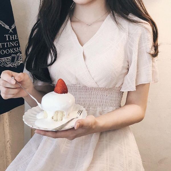 

women summer elastic high waist womens dresses v neck plaid elegant long dress female vestidos verano robe femme ete, Black;gray