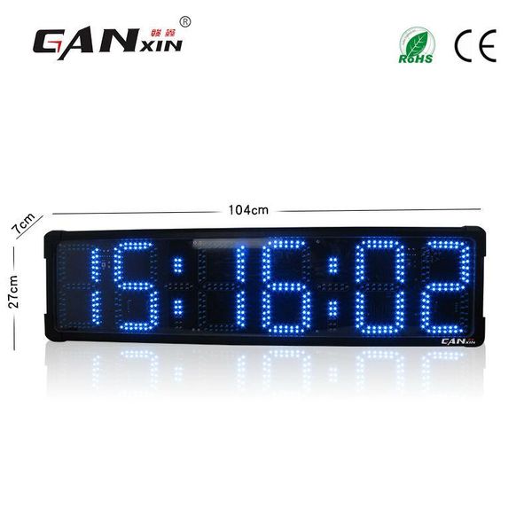 

wall clocks [ganxin] large double-sided waterproof race timer remote control countdown clock