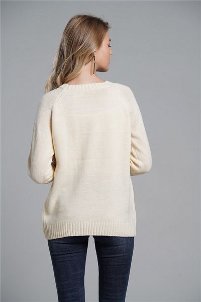 

women's sweaters heart patchwork lady's sweater casual slim pullover female clothes knitwear autumn winter cute sweaters for women, White;black