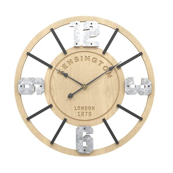 

wall clocks 20 inches 50cm retro hollow mute clock silent hanging decor