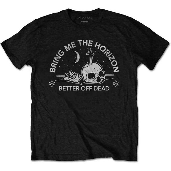

bring me the horizon happy song official t-shirt men unisex, White;black