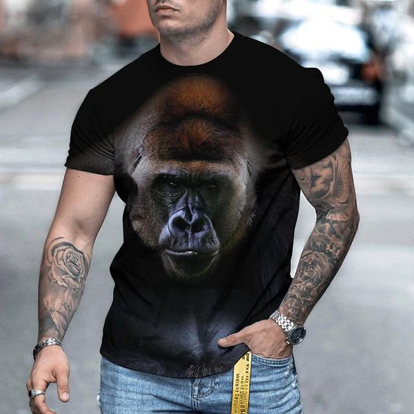 

men's t-shirts funny 3d print t shirt summer fashion casual oversized t-shirt men women street wear, White;black