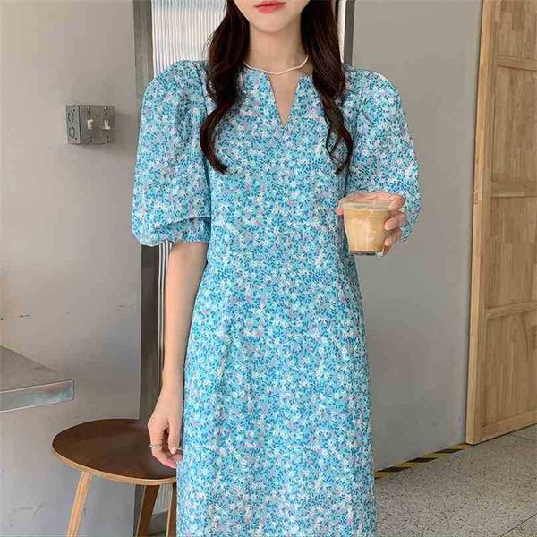 

long dresses v-neck retro girls florals summer sweet elegant femme vintage party dress chic lady vestidos 210525, Black;gray