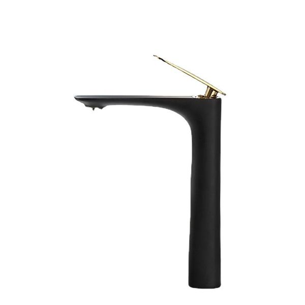 

bathroom sink faucets basin black and gold mixer cold tap brass faucetsink