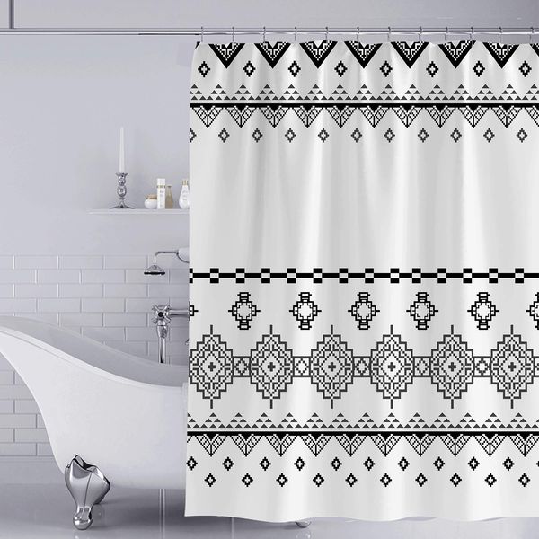 

floral shower curtain - 72 x 72 inch, bright fabric shower curtains with 12 hooks, waterproof shower curtains for home decor