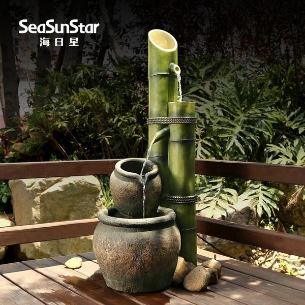 

furniture accessories creative waterscape garden decoration ground flowing water fountain crafts home jewelry art rockery bonsai