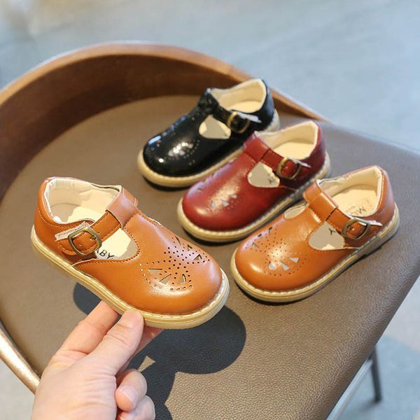 

sneakers kids shoes casual toddler baby girl footwear spring autumn leather princess moccasins soft wear b4370, Black;red