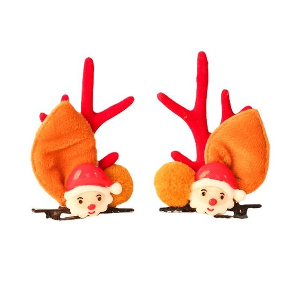 

hair accessories ebuty 1 set cute elk antlers headdress for christmas gift beautiful children princess girls sweet hairpins, Slivery;white