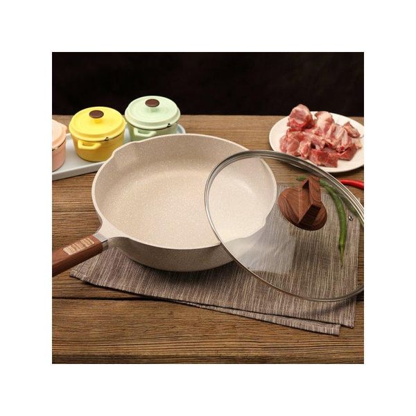 

non-stick pan frying steak fried egg induction cooker kitchen utensils wok ollas de cocina cooking pots ei50pa pans