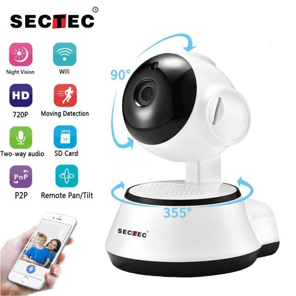 

camera wireless 720p home security surveillance cctv network wifi night vision two way audio baby monitor icsee cameras ip