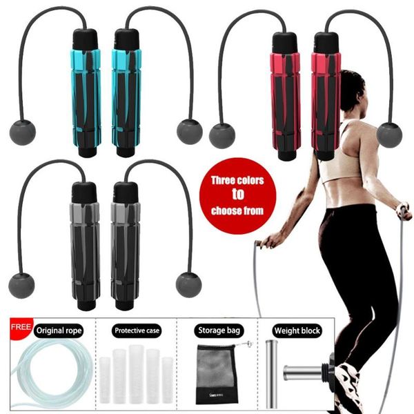 

jump ropes rope digital wireless dual-use loaded steel wire bearing skipping training fitness equipment