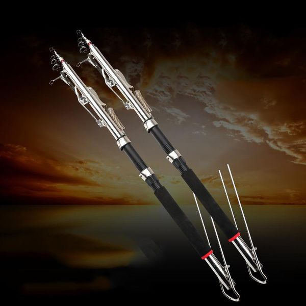 

2.1m-2.7m sea fishing rod carbon fiber spring pole automatic feeder gear boat rods