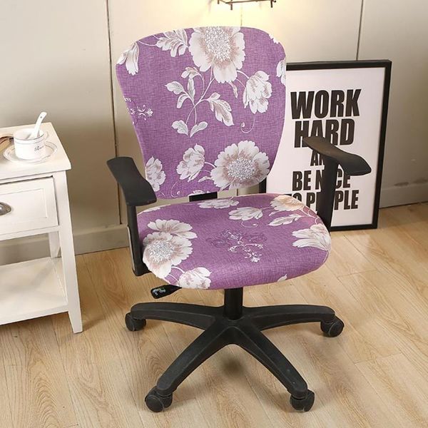 

chair covers stretchable universal swivel cover removable computer office washable rotating lift for