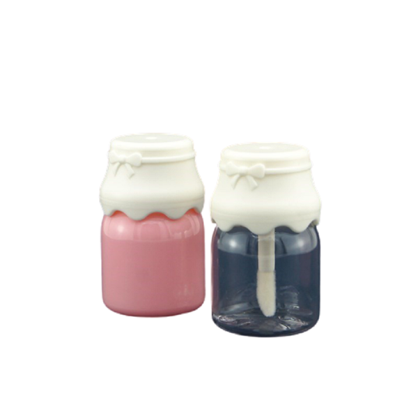 

storage bottles & jars 8ml mini lip gloss containers refillable packaging bottle empty round plastic wand tubes cosmetic container 50/100pcs