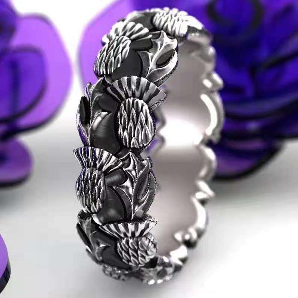 

wedding rings 2021 trendy shell vintage ring designer party anniversary couple lovers for women men wholesale bulk jewelry accessories, Slivery;golden
