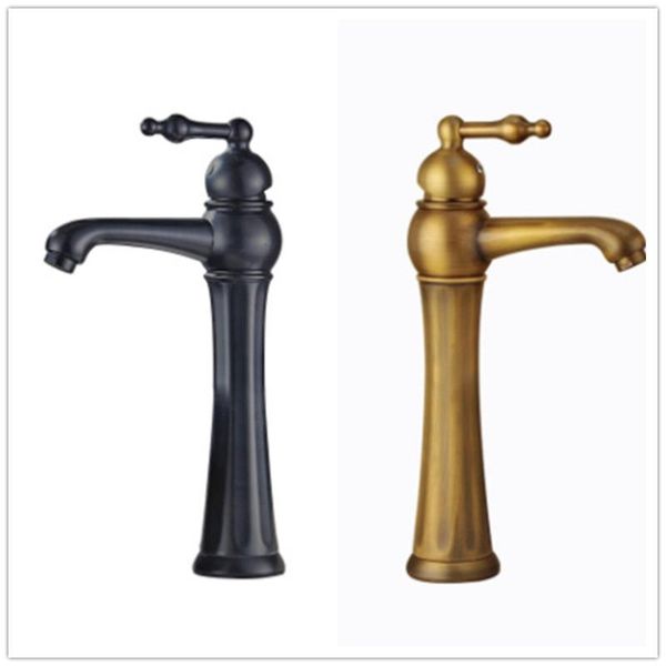 

bathroom sink faucets copper faucet european style antique single-hole basin cold and mixed