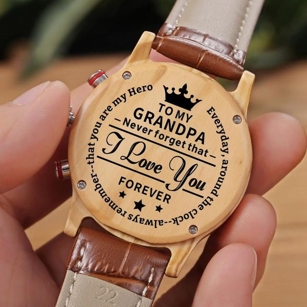 

wristwatches to my grandpa- fashion luxury watch men simple casual leather clocks mens watches, Slivery;brown