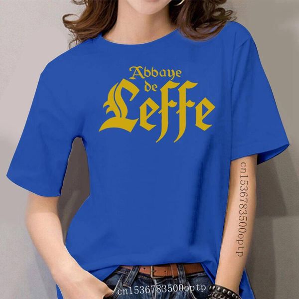 

women's t-shirt leffe bar pub black for lovers of beer the abbey belgian, White