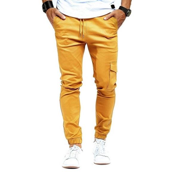 

men's jeans solid color pants sports fashion multicolor slim fit, Blue