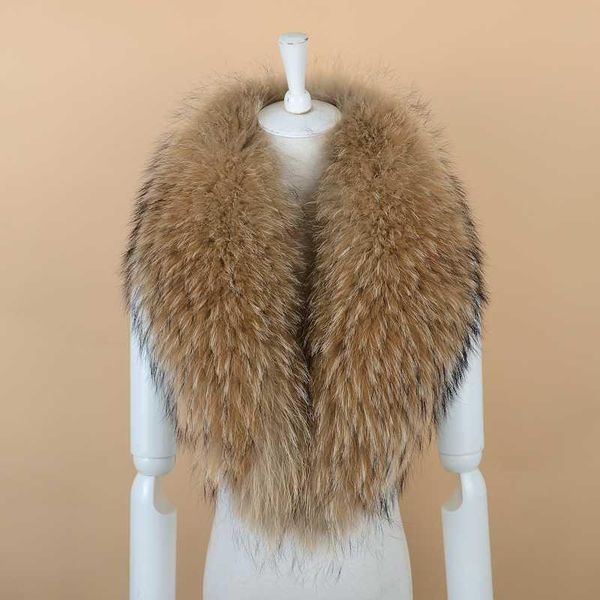

scarves brand fur collar genuine raccoon thicken women winter coat scarf neck warmer, Blue;gray