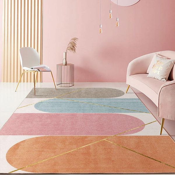

carpets nordic light luxury morandi carpet for living room rug children bed fluffy floor window bedside home decor rugs mat