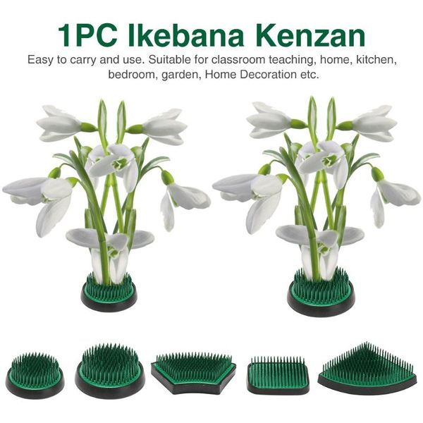 

decorative objects & figurines garden alignment pin holder diy art ikebana kenzan japanese style flower arranging fixed tool needle green of