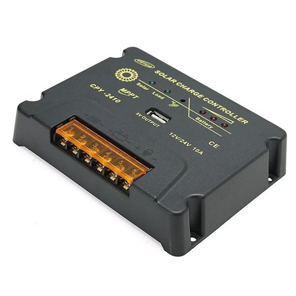 CPY-2410 12V/24V 10A USB MPPT Regolatore di carica della batteria del pannello solare