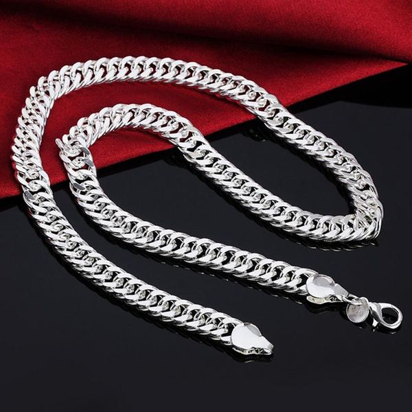 

chains 925 silver 10mm 20/24 inches necklaces chain for men necklace jewelry