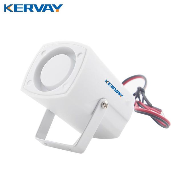 

alarm systems wired white mini siren for home security pg500 g90b protection 120db personal