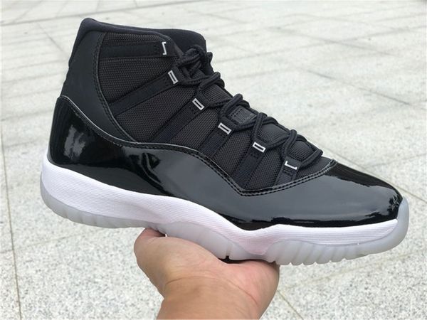 

shoes jumpman 11 mens basketball 25th anniversary black clear white metallic silver real fiber original