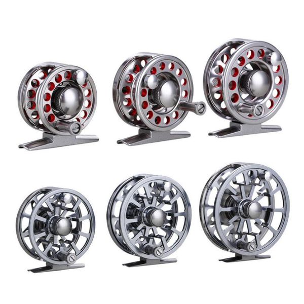 

baitcasting reels full aluminum ice fishing reel left/right handed v-shape wheel front