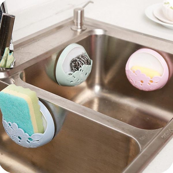 

hooks & rails colortoilet suction cup holder bathroom kitchen soap shelf dish home tray wall make up storage box