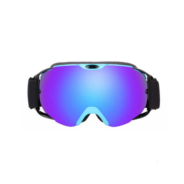 

ski glass double-layer anti fog large spherical snow mountaineering ski goggl 201, White;black