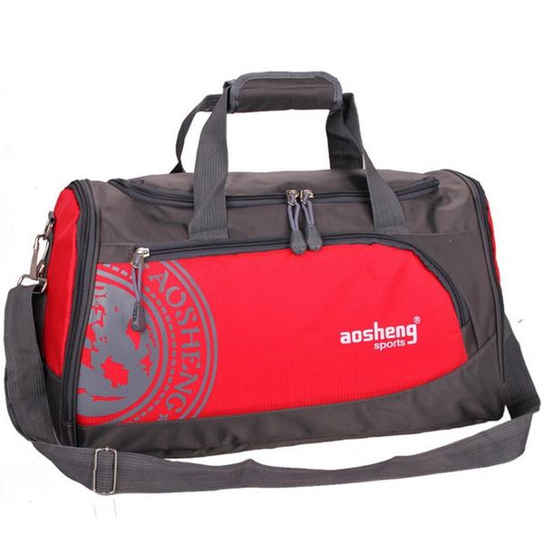 

outdoor bags professional nylon sports gym bag women men for fitness yoga training shoulder handbags with shoes storage sac de sport