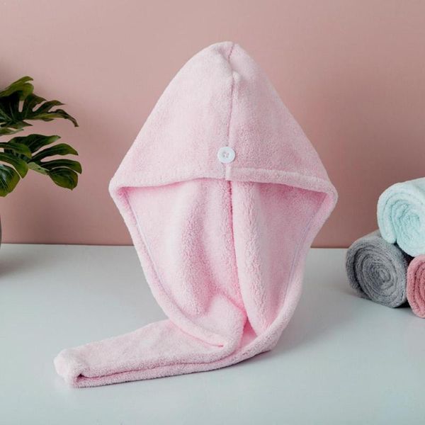 

towel microfiber dry hair cap super absorbent quick-dry hat bathroom bath women accessories m9m8