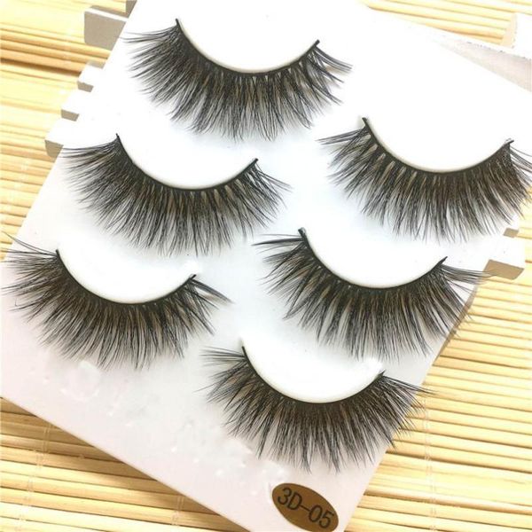 

pairs think long false eyelashes makeup natural fake thick black eye lashes tool for party 2ju22 40p12151